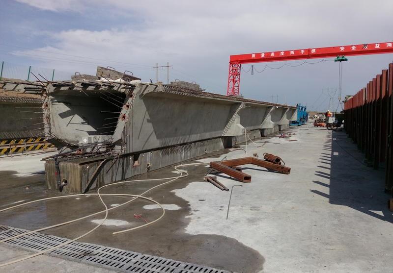 振動時效工藝在大橋箱型梁上應(yīng)用效果評定